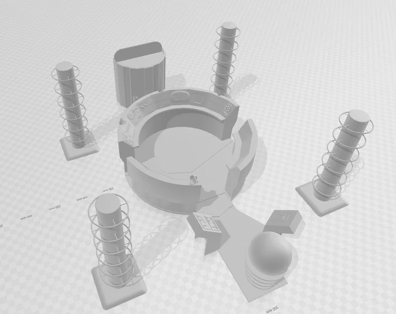 Tấm plate sàn với logo “Migthy Morphin” - Image 5