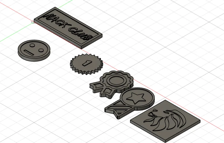 Huy hiệu (Badges) – in 3D cho vui - Image 1