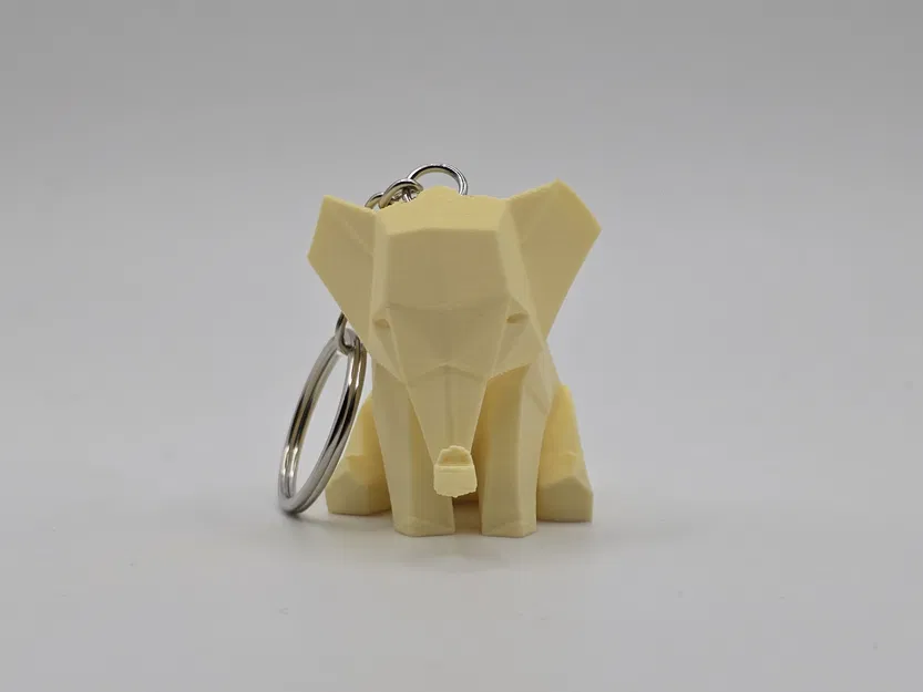 Móc khóa Voi Origami (Remix) - Image 1