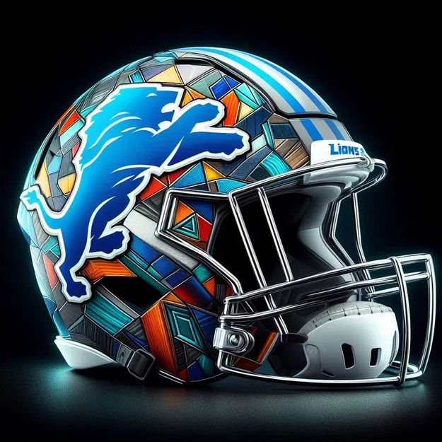 Loins Helmet – Nón bảo hiểm bóng bầu dục tuỳ chỉnh - Image 1