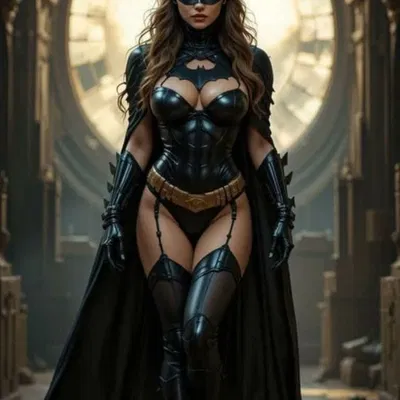 Mô Hình 3D Batwoman Gợi Cảm - Tượng Siêu Anh Hùng Độc Đáo