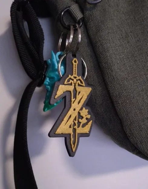 Móc khóa Zelda TOTK (Zelda TOTK Schlüsselanhänger / Keychain) - Image 1
