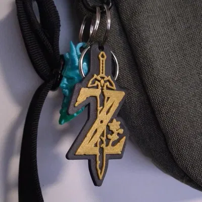 Móc khóa Zelda TOTK (Zelda TOTK Schlüsselanhänger / Keychain)