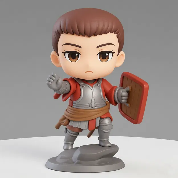 Giá Đỡ Philips OneBlade Chibi Anh Hùng Trung Cổ – In 3D - Image 3