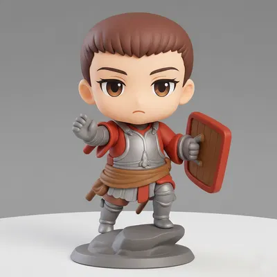 Giá Đỡ Philips OneBlade Chibi Anh Hùng Trung Cổ – In 3D