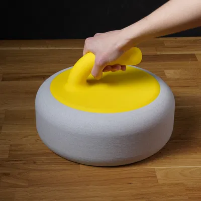 Viên Curling Stone Kích Thước Thật (Real Size)