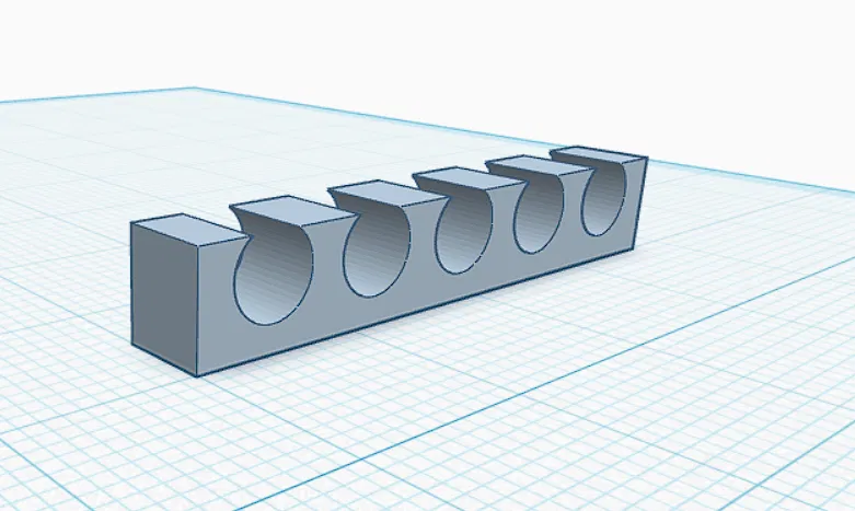 Cable organiser (Bộ sắp xếp dây cáp) tối giản - Image 1