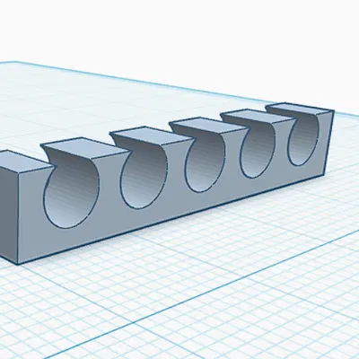 Cable organiser (Bộ sắp xếp dây cáp) tối giản