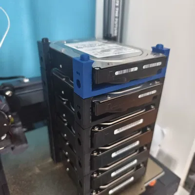 Giá xếp HDD (Hard Disk Drive) – remix dễ in, bỏ phần top không cần thiết