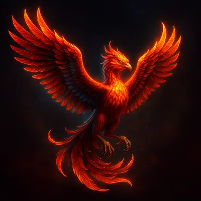 Mô Hình Phượng Hoàng Lửa Fenix 3D - Biểu Tượng Vẻ Đẹp Và Sức Mạnh