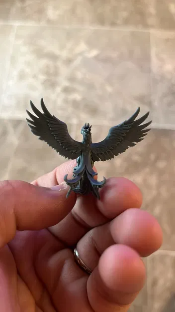 Mô Hình Phượng Hoàng Lửa Fenix 3D - Biểu Tượng Vẻ Đẹp Và Sức Mạnh - Image 3