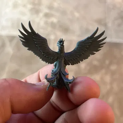 Mô Hình Phượng Hoàng Lửa Fenix 3D - Biểu Tượng Vẻ Đẹp Và Sức Mạnh