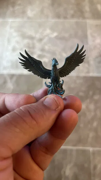 Mô Hình Phượng Hoàng Lửa Fenix 3D - Biểu Tượng Vẻ Đẹp Và Sức Mạnh - Image 4