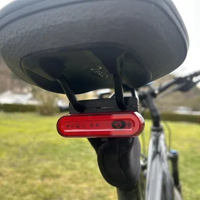 Ngàm gắn đèn hậu Büchel cho yên Ergon – rail 41.9 mm – ngang & dọc