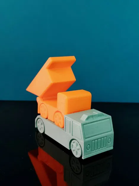 Xe Rác Mini Print-in-Place (Garbage Truck) - Image 3
