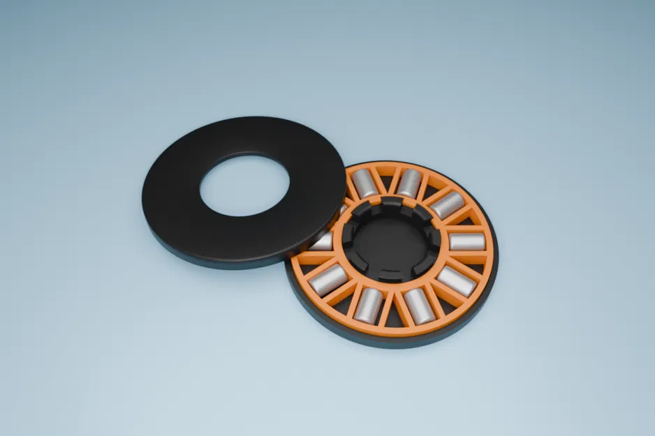 Vòng bi Lazy Susan in 3D hoàn toàn (All-Printed Lazy Susan Bearing) - Image 2