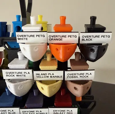 Nhãn Filament Snap-In cho Benchy Dockyard (Không Cần Support)