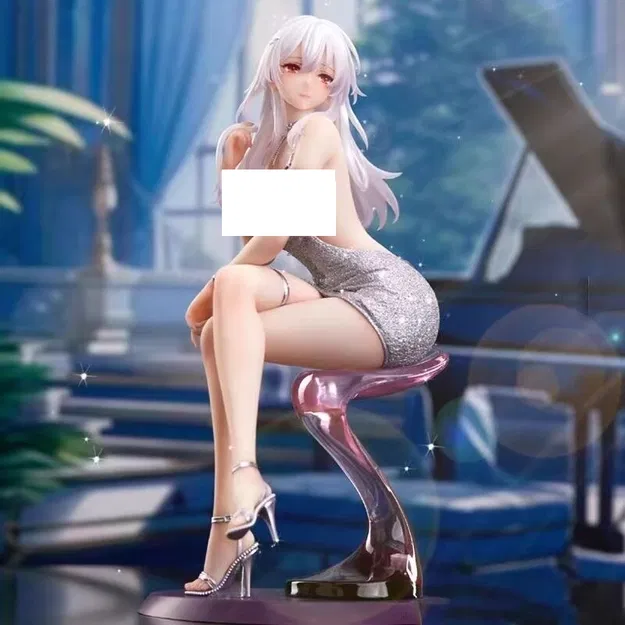 Cô Gái Anime/Hentai Cute Shiny (Mô Hình In 3D) - Image 1