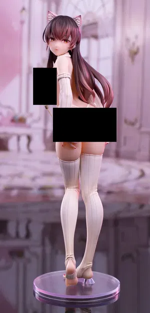 Anime / Hentai Cute Sexy Cat Girl – Mẫu catgirl dễ thương gợi cảm (NSFW) - Image 1