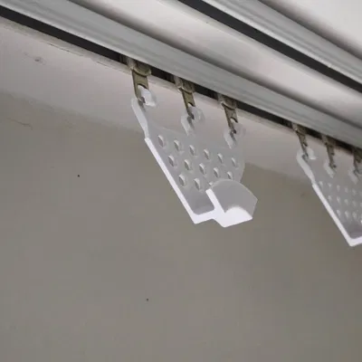 Móc Rèm Chuyển Đổi: Thanh Ray sang Vòng (Curtains Hook - Rail to Ring Type)