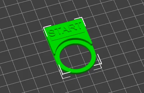 Tlačítko (button) start – Ốp che nút Start - Image 1