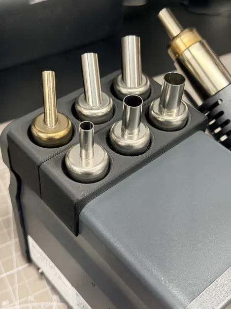 Khay đựng nozzle cho trạm khò AIFEN 868D (snap-fit gắn lên đế) - Image 2