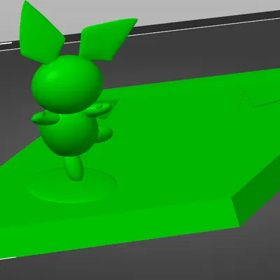 Kệ đỡ thẻ bài - Pichu