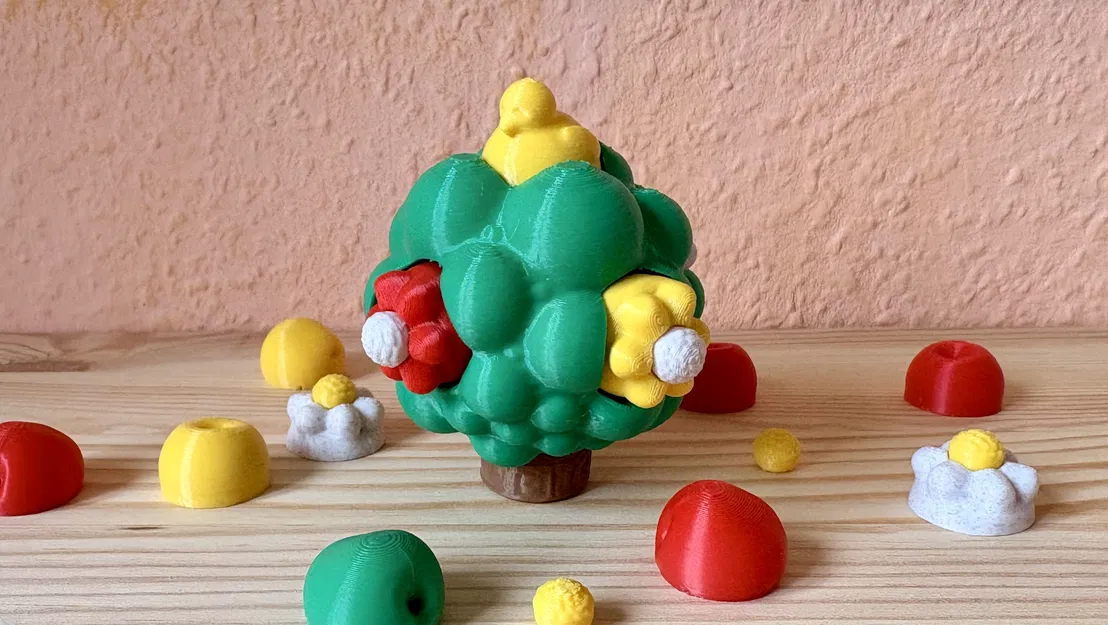 Fidget World I – Cây Táo Clicky Fidget Toy - Image 3