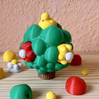 Fidget World I – Cây Táo Clicky Fidget Toy