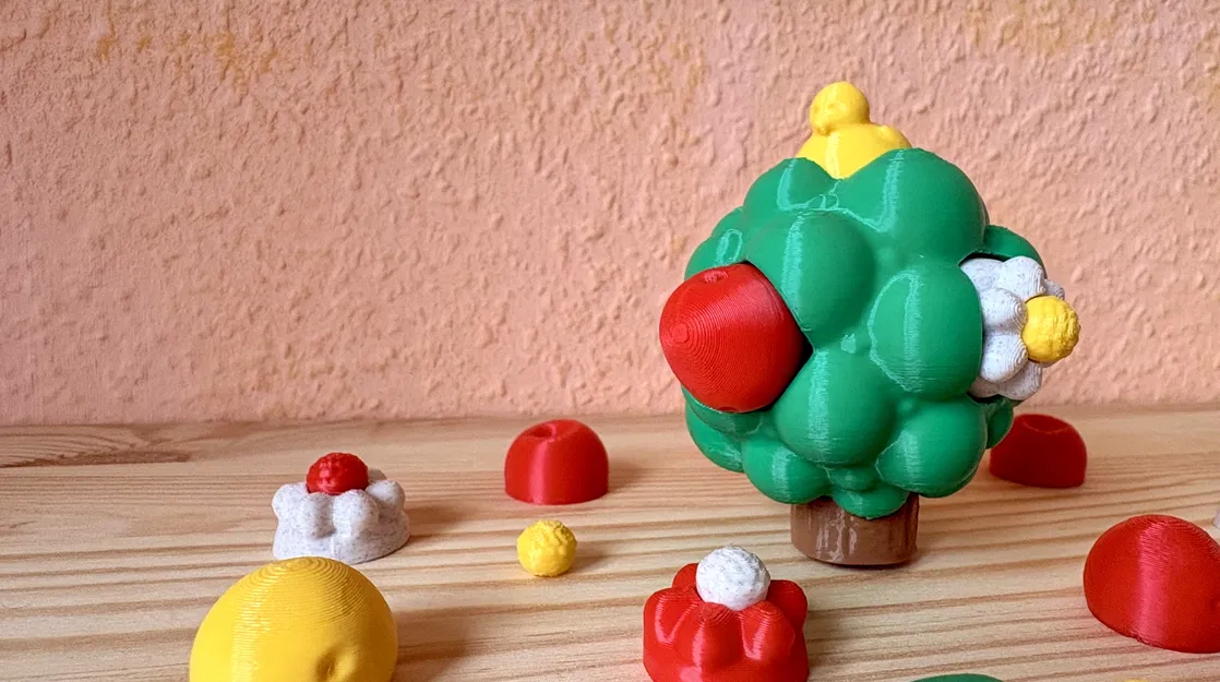 Fidget World I – Cây Táo Clicky Fidget Toy - Image 4