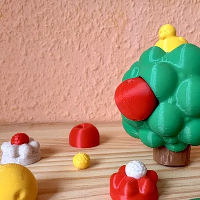 Fidget World I – Cây Táo Clicky Fidget Toy