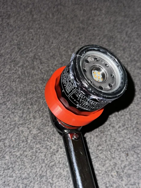 Adapter đầu tuýp 1/2" cho lọc HF204 (wrench drive adapter) - Image 3