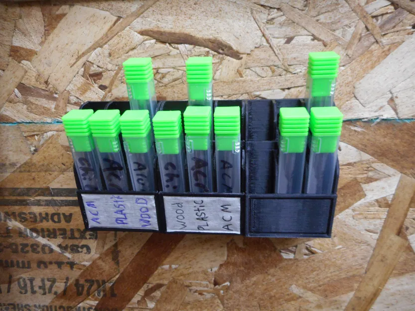 Khay sắp xếp mũi CNC tiêu chuẩn (Standard CNC bit Organizer) - Image 2