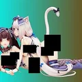 Cặp Song Sinh Les Sexy Phong Cách Anime / Hentai - Thumbnail 1