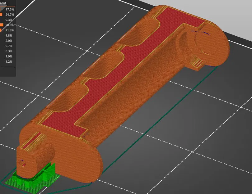 Prusa MINI: Z-axis support + Z42 Narrow Side Spool Holder liền khối v2 - Image 11