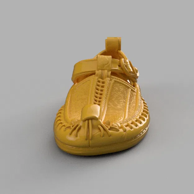 Giày Treo Trang Trí Opanak Dân Gian Balkan - Image 4