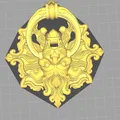 Tay Gõ Cửa Đầu Sư Tử (Lion Door Knocker) - Thumbnail 1