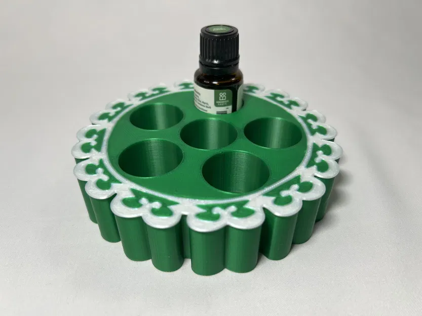 Giá đỡ chai tinh dầu dạng vòng tròn (Essential Oil Circle Bottle Holder) - Image 4