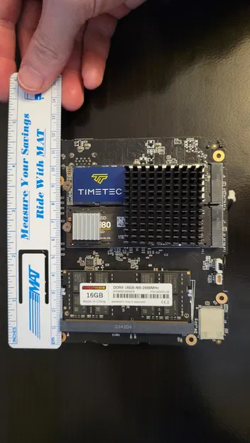 Case custom cho mini PC Acemagic S1 (hỗ trợ heatsink cho ổ M.2) - Image 4