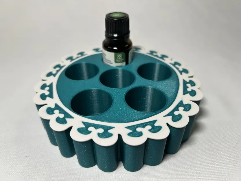 Giá đỡ chai tinh dầu dạng vòng tròn (Essential Oil Circle Bottle Holder) - Image 8