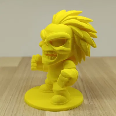 Tượng Chibi Zombie Giận Dữ - Trang Trí Bàn Halloween