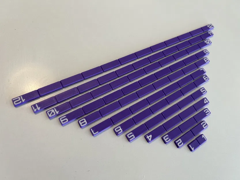 Dụng cụ đo 1"–12" cho wargames v2.0 - Image 2