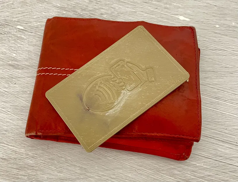 Tag stiker card – Thẻ cỡ credit card gắn sticker NFC/RFID - Image 1