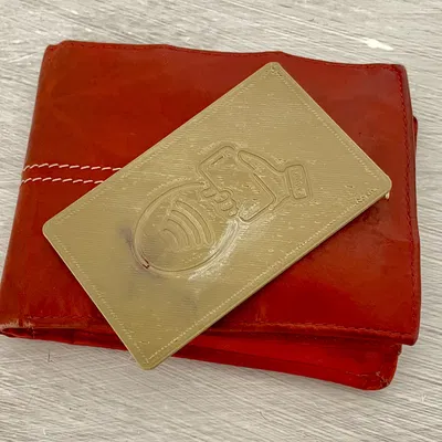 Tag stiker card – Thẻ cỡ credit card gắn sticker NFC/RFID