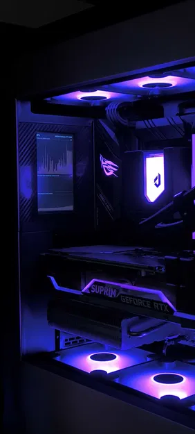 Phanteks Evolv x2 - Mount màn hình Raspberry Pi 5 inch - Image 1