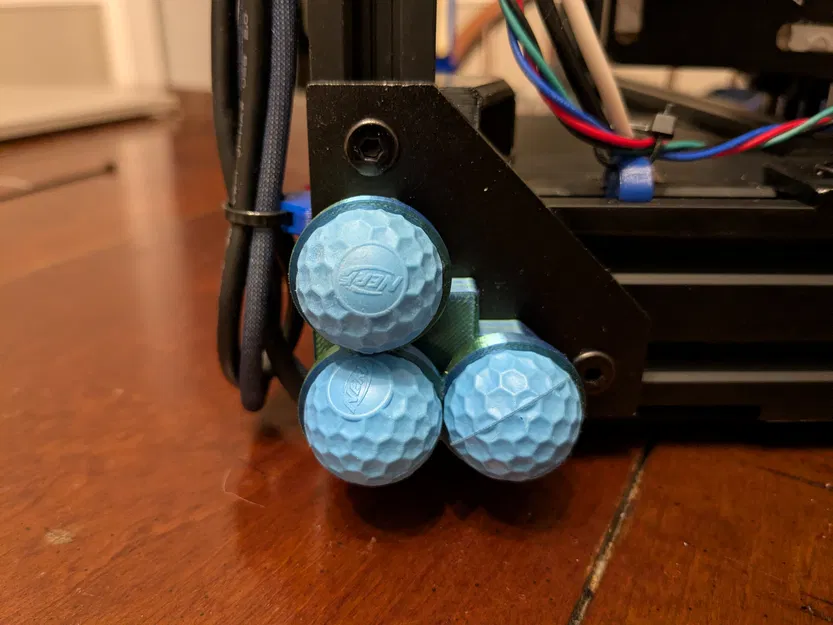 Chân Giảm Rung Cho Đạn Nerf Rival (Nerf Rival Ammo Vibration Dampener Feet) - Image 1