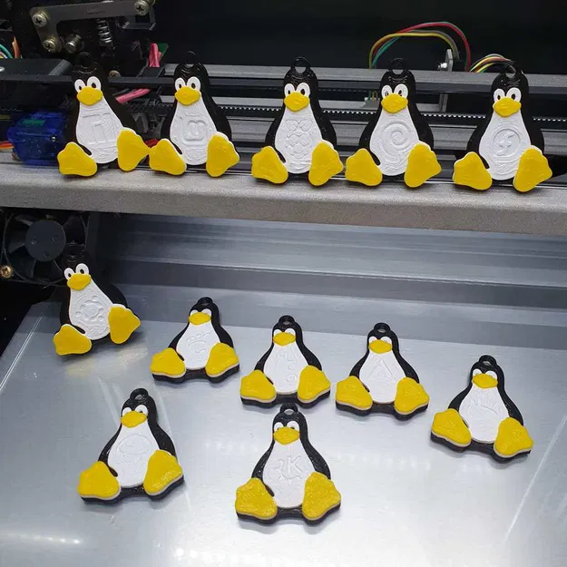 TUX với logo BigLinux, PoPOS và Ubuntu Studio - Image 7