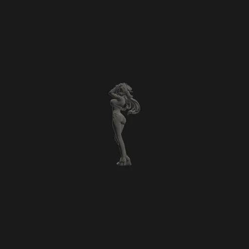 Cô Gái Anime / Hentai Mặc Bikini (Model 3D) - Image 2