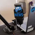 Ốp che micro BigLinux BIG NEWS (BigLinux BIG NEWS microphone cover) - Thumbnail 1