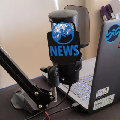 Ốp che micro BigLinux BIG NEWS (BigLinux BIG NEWS microphone cover)